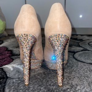 Brian Atwood Rhinestone Heels Size 36.5 EU